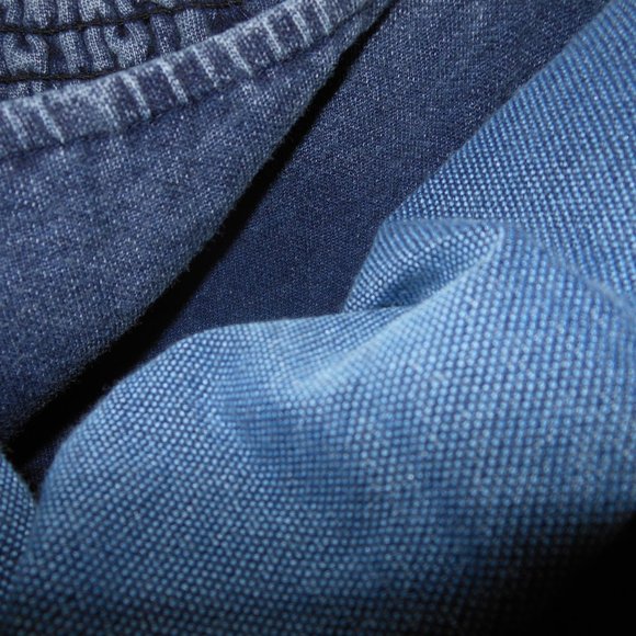 NWT!!! Ruffled WHITE BIRCH Knit Denim Jumpsuit - Picture 8 of 10